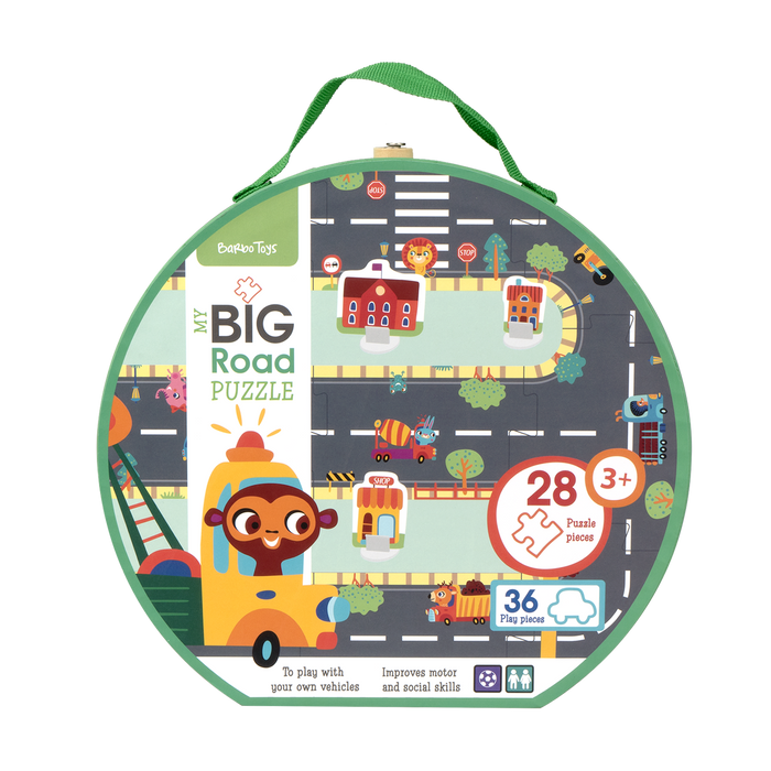 Min STORA Vägpusselväska