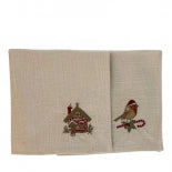 NAPKIN OUTLINE BIRD COTTAGE