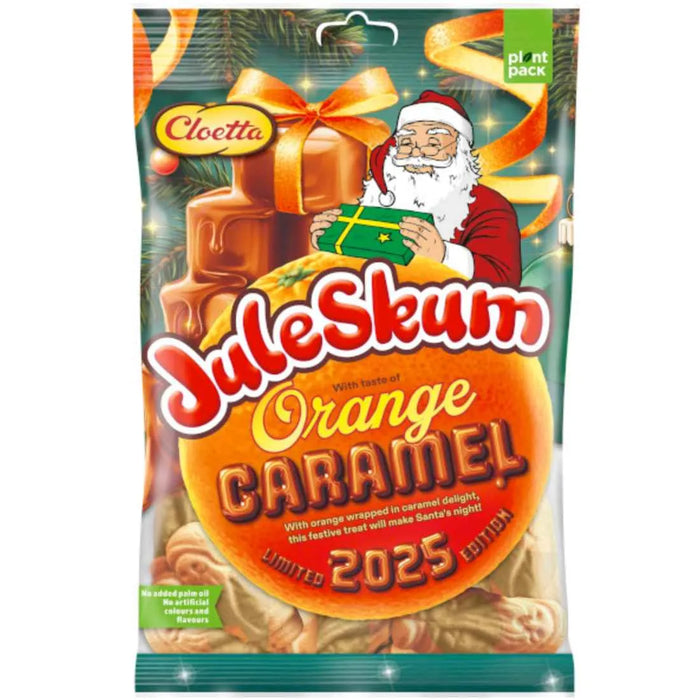 Cloetta Juleskum 2025 Orange Caramel 100g
