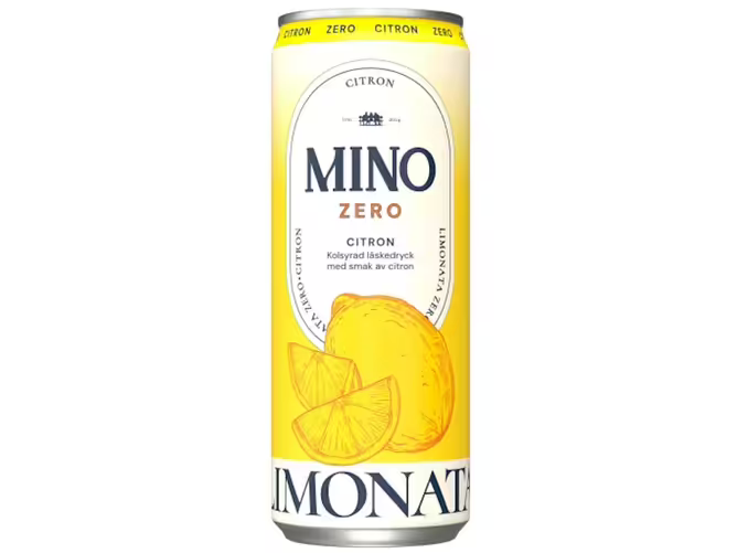 Mino Zero Läskedryck Citron 330ml