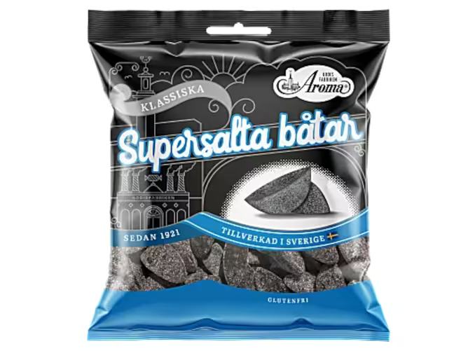 Aroma Supersalta Båtar 80g