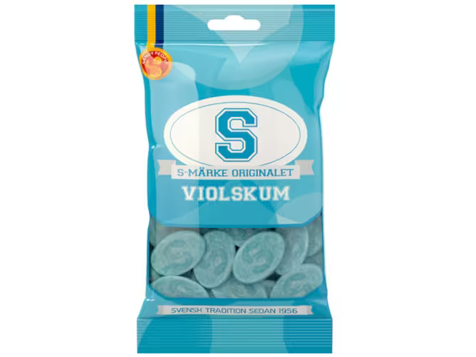 S-Märke Violskum 70g