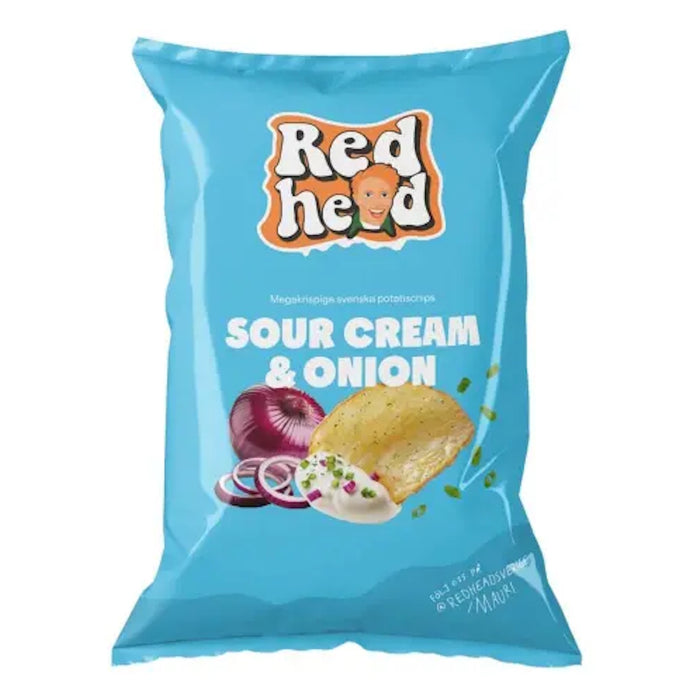 Redhead Chips Sourcream & Onion 150g - Primica Tools