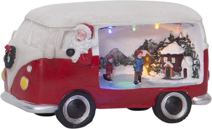 Merryville buss bordsdekoration