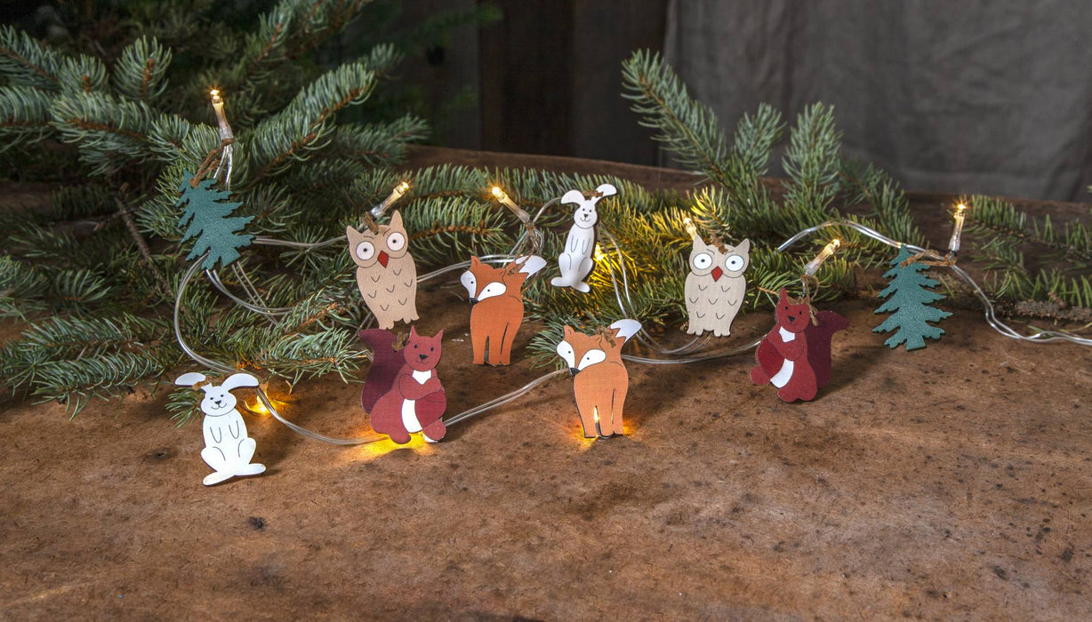 Forest Friends ljusslinga 180 cm