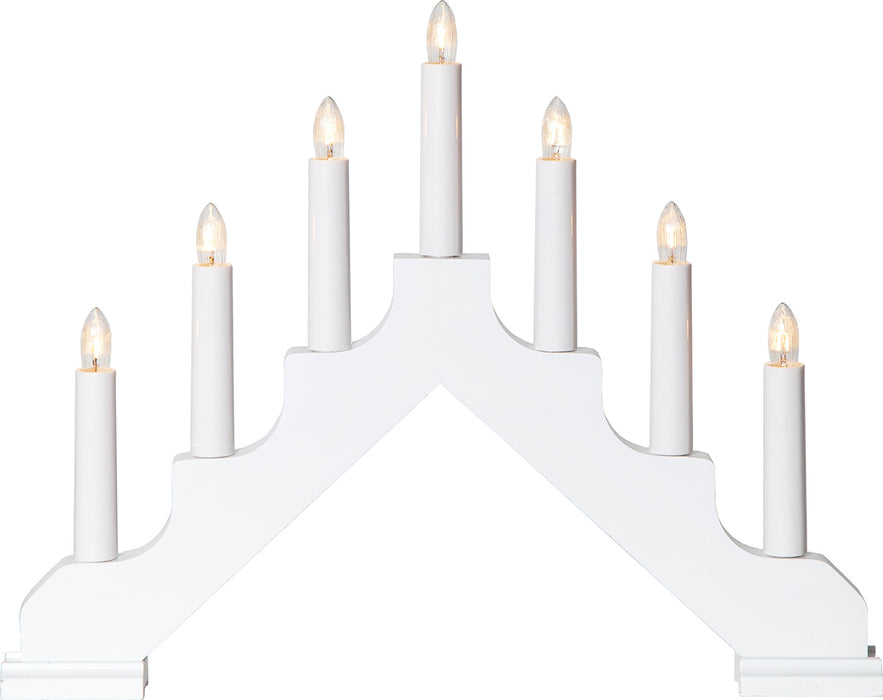 Ada 7L ljusstake vit