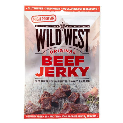 Wild West Beef Jerky kuivattu naudanliha original 60 g - Primica Tools