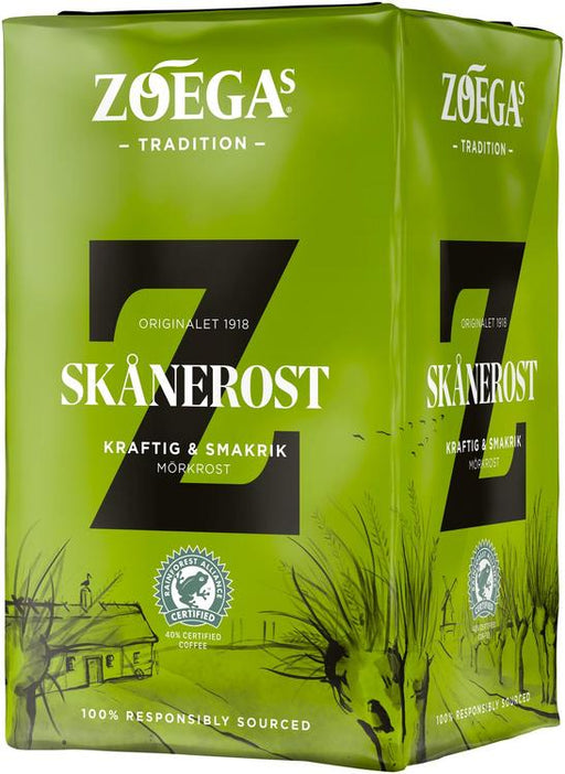 Zoégas 450g Skånerost tummapaahtoinen suodatinkahvi - Primica Tools
