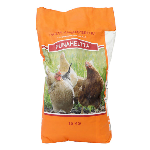 Punaheltta Paras Kanatäysrehu 15 kg - Primica Tools