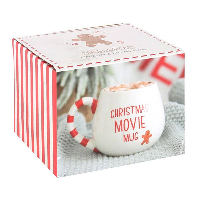 Julfilm Pepparkakor rundad mugg