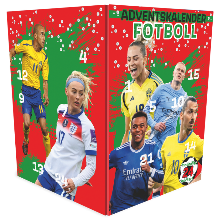 Adventskalender fotboll