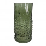 GLASS VASE tree green