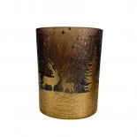 CANDLE HOLDER FORESTLIGHT BRONCE M