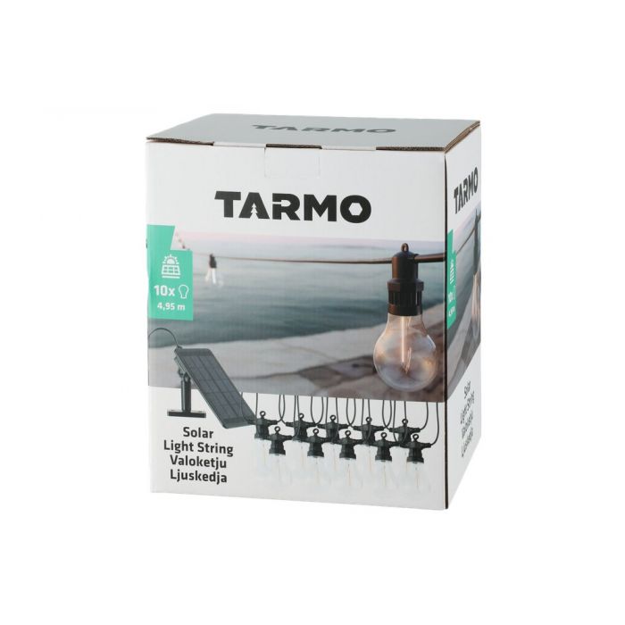 Tarmo Solar Valoketju Vakiolamppu 10 kpl