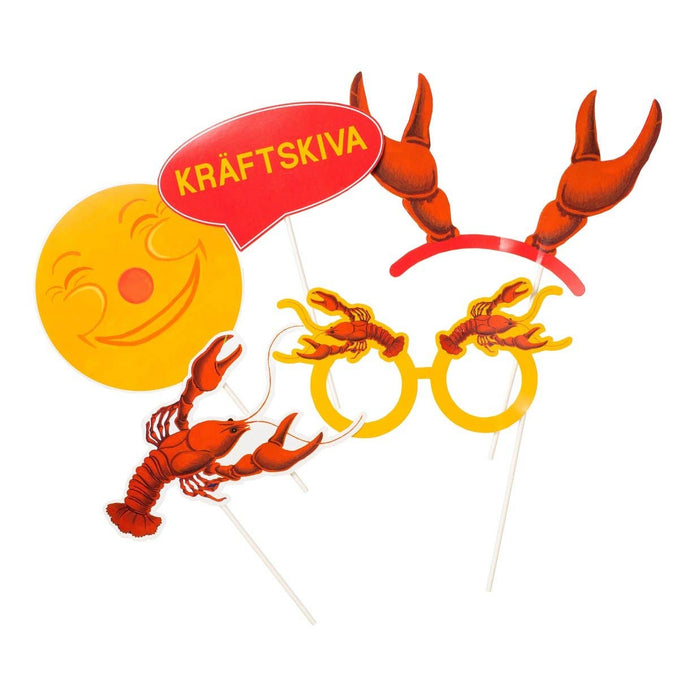 Fotoprops, 10st, Kräftskiva