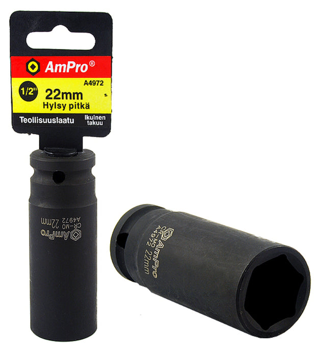 PITKÄ VOIMAHYLSY 1/2" 19 MM - Primica Tools