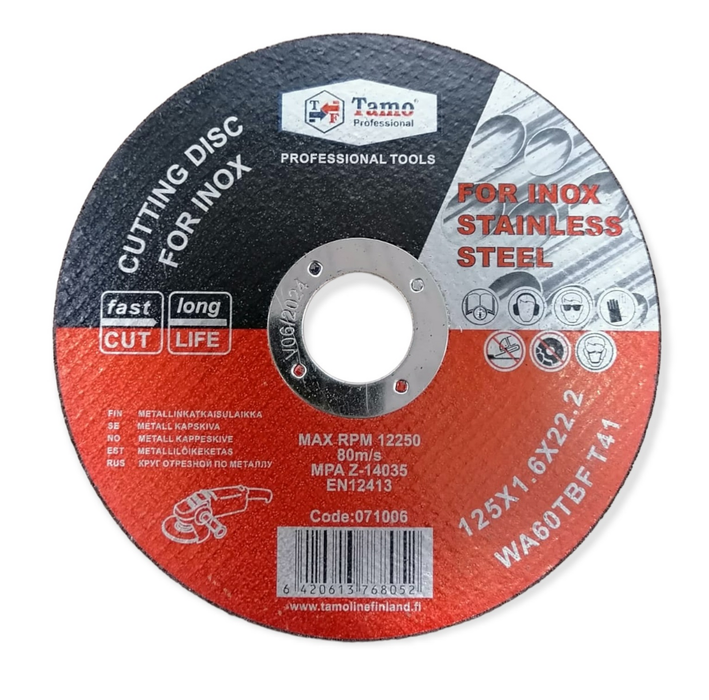 TAMO METALLINKATKAISULAIKKA RST 125/1,6 MM