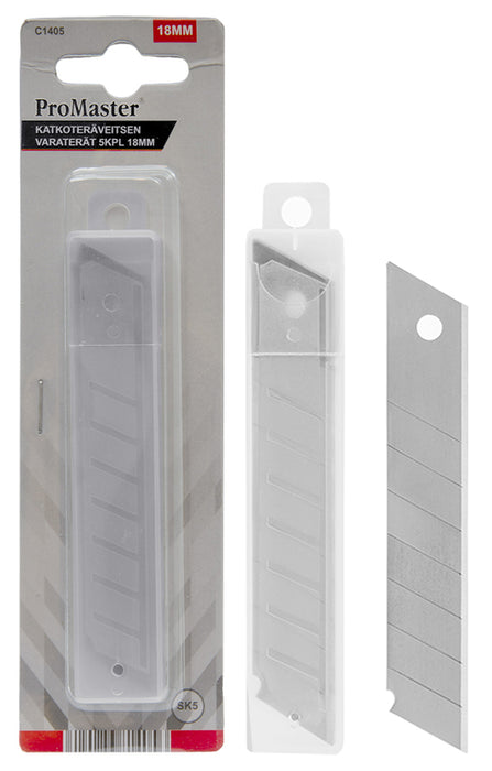 KATKOTERÄVEITSEN VARATERÄT 18MM 5KPL - Primica Tools
