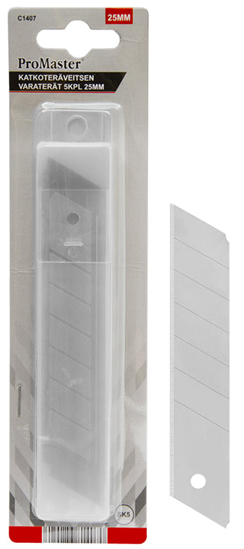 KATKOTERÄVEITSEN VARATERÄT 25MM 5KPL - Primica Tools