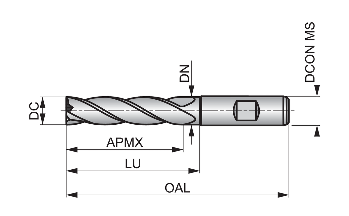 Jyrsintappi C273 2.00-40.00MM - Primica Tools