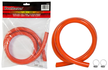 NESTEKAASULETKU 1,2M X 10MM + LIITTIMET EN16436 - Primica Tools