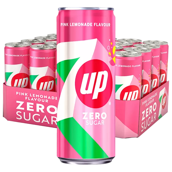 7UP Pink Lemonade Zero 33cl