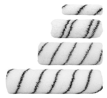 ROLLER BLACK STRIPE 12MM/250MM POLYESTER - Primica Tools