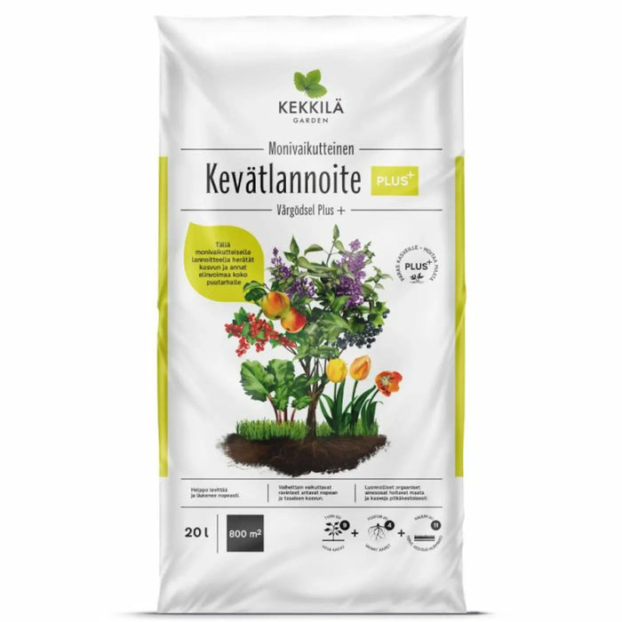 Kevätlannoite Plus + 20l Kekkilä CU36