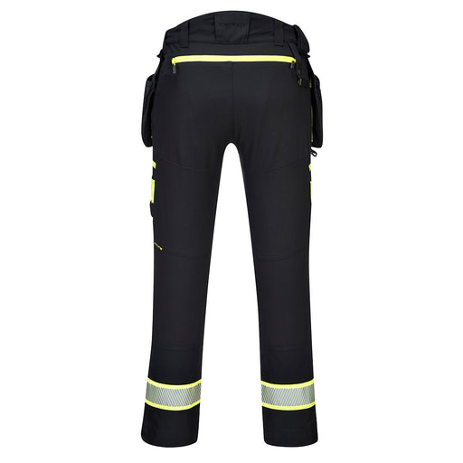 DX440 - DX4- housut irrotettavilla riipputaskuilla Musta Portwest - Primica Tools