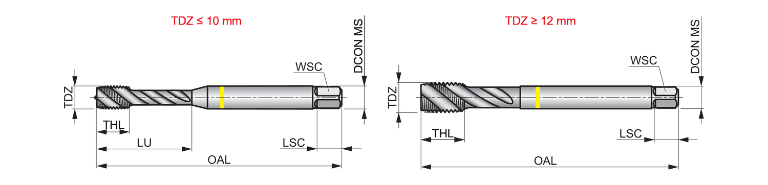 E298 pohjakierretappi, mustalle raudalle - Primica Tools
