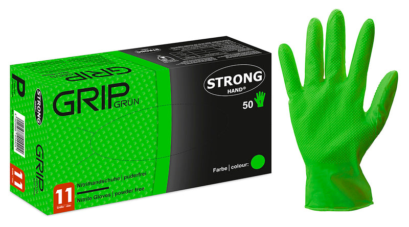 PERFECT GRIP ASENTAJANKÄSINE KOKO 11 NITRIILI 50KPL - Primica Tools