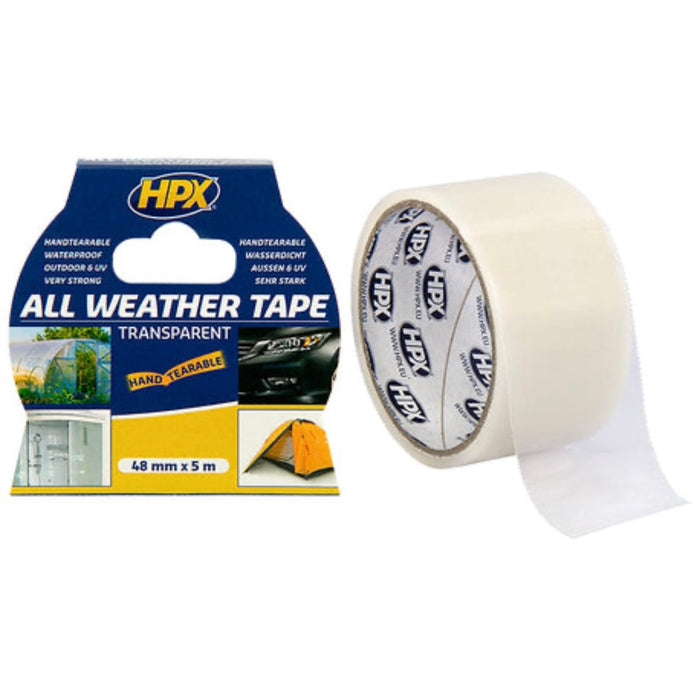 KASVIHUONETEIPPI LÄPINÄKYVÄ 48MM X 5M - Primica Tools