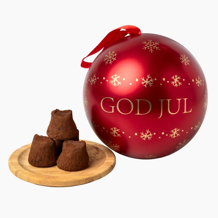 Julkula metall röd