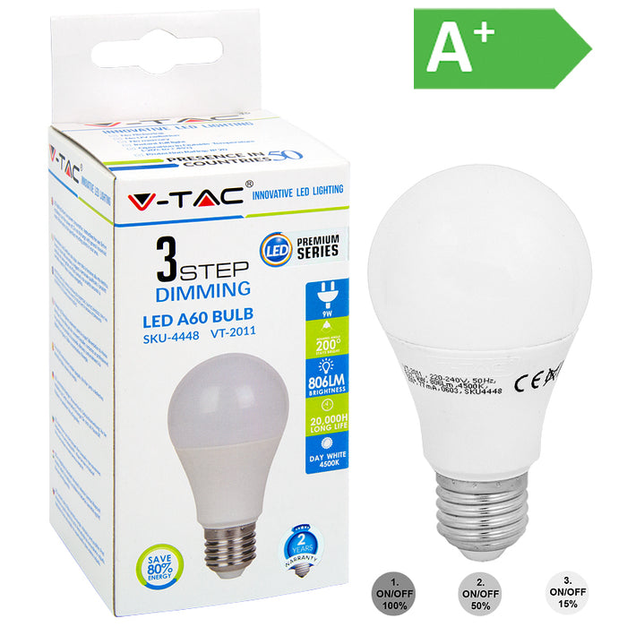 LED-POLTTIMO 9W E27 4500K 806LM A60 HIMM - Primica Tools