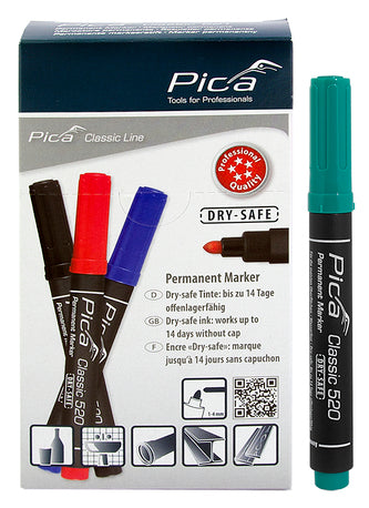 MERKINTÄTUSSI PYÖREÄ VIHREÄ 1-4MM - Primica Tools