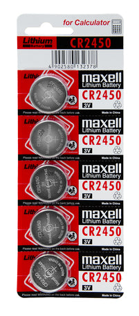 ELEKTRONIIKKAPARISTO 3V CR2450 5KPL
