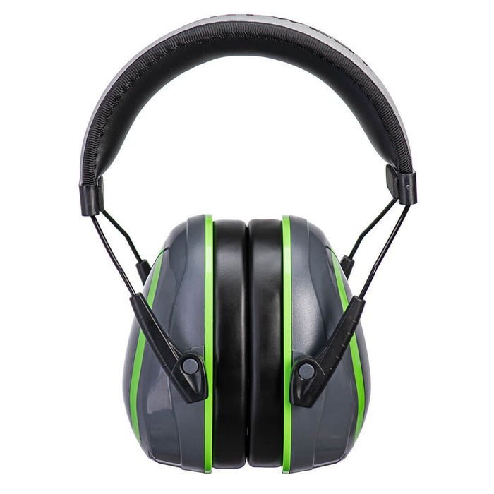 PW72 - HV Extreme Low kuulosuojamet. Harmaa/Vihreä