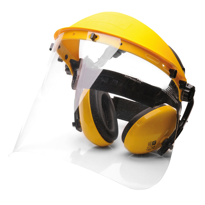 PW90 - PPE Silmä- ja kuulosuoja setti Keltainen
