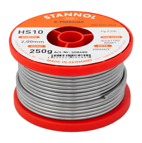 JUOTOSTINA 2,0 MM/250G HS10