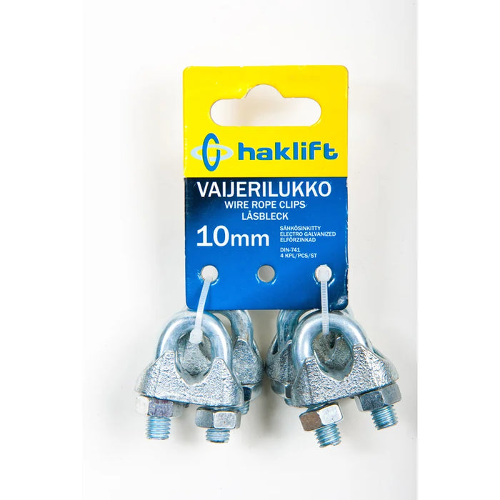 Vaijerilukko 13 mm | IP-pakattu | Pakkauskoko 2 kpl