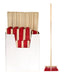 KATUHARJASETTI 25CM/140CM PUNAINEN - Primica Tools