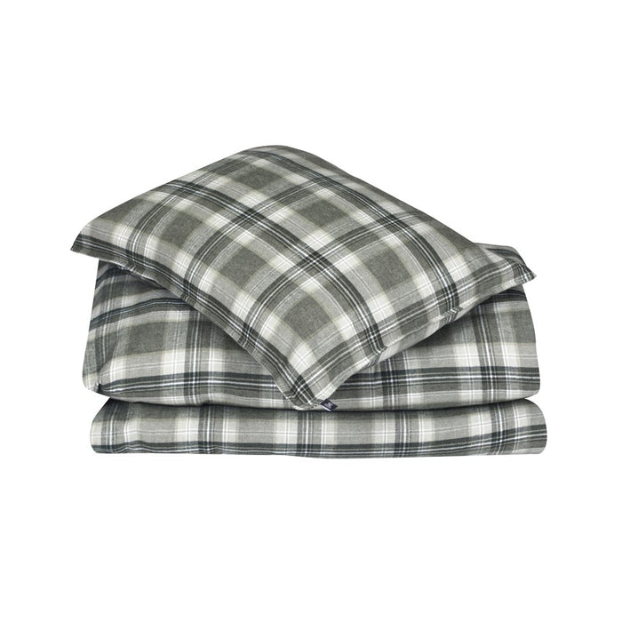 DUVET COVER SETS 2-PIECE ARJEPLOG, GREEN 150x210cm