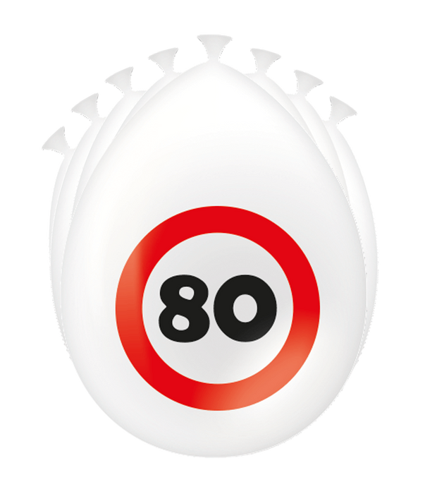 Trafikskylt Ballong - 80