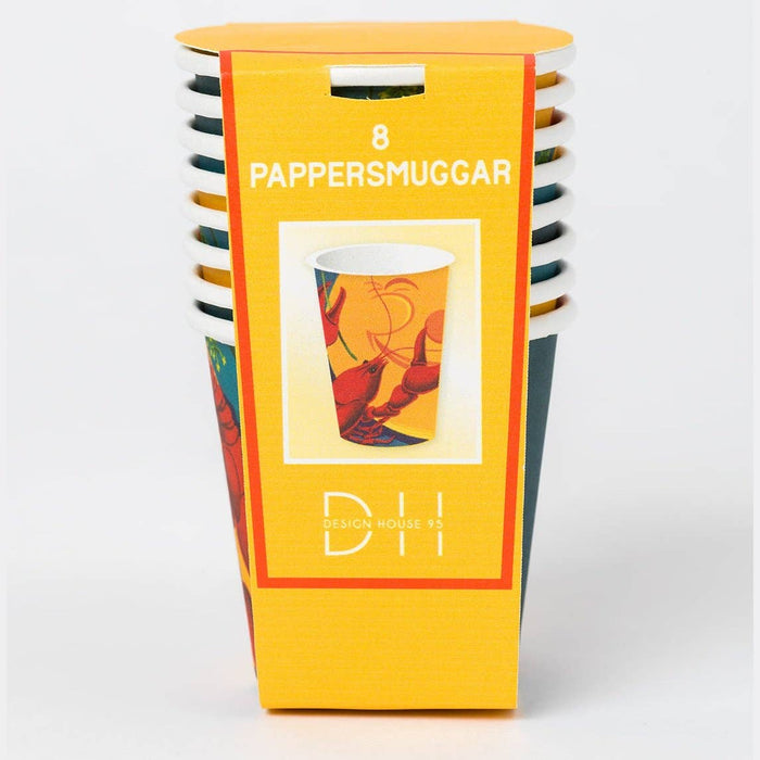 Snapsmuggar 60ml, 8st, Kräftdesign