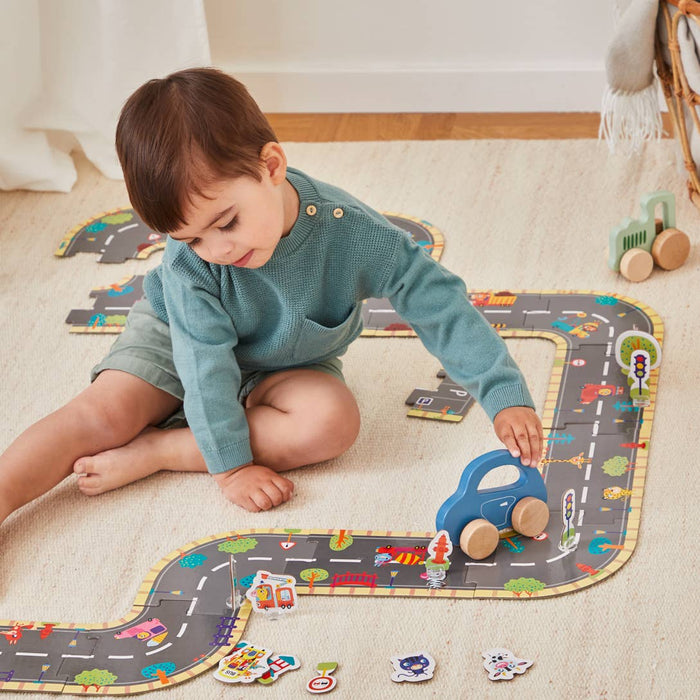 Min STORA Vägpusselväska