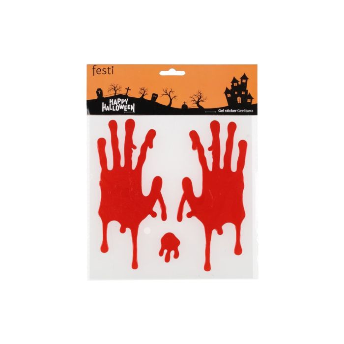 Festi Halloween geelitarra veriset kädet