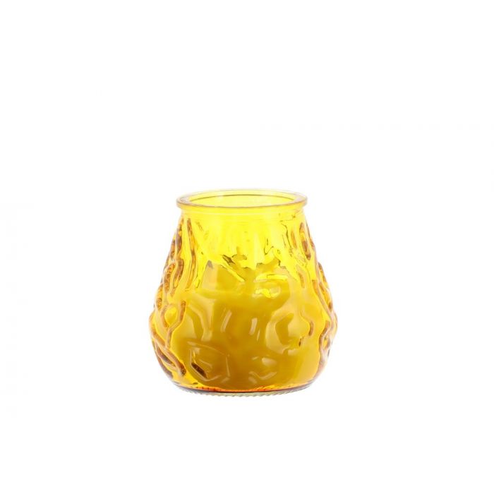 Polar kynttilät Venetsia kynttilä pieni keltainen 7x7,5 cm