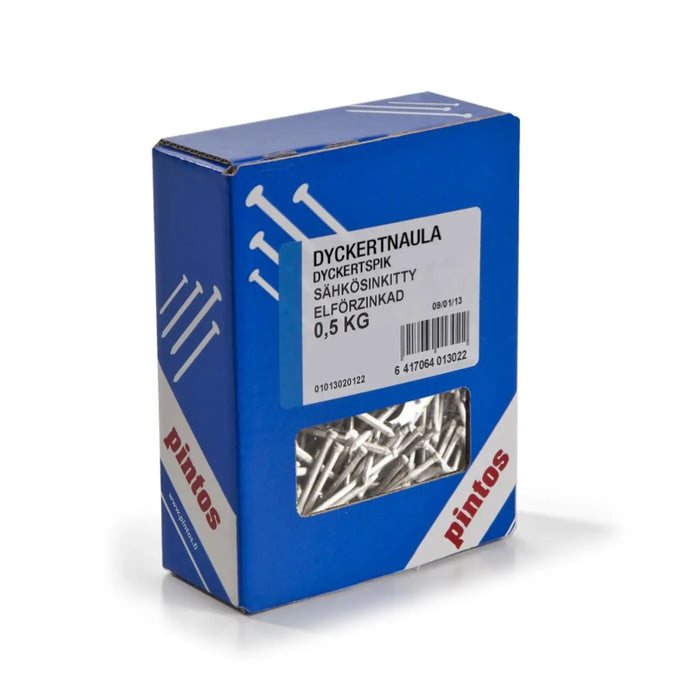 Dyckertnaula sähkösinkitty 25x15 0,5kg/pkt