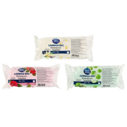 Roskapussi tuoksullinen 30 L 40 kpl lajitelma - Primica Tools