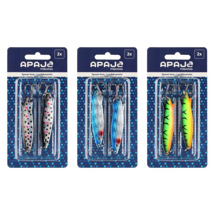 Apaja Lusikkauistin 2 kpl 7 cm 15 g